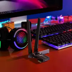 TP-Link Archer TBE552E BE9300 Трехдиапазонный беспроводной PCI Express-адаптер Wi-Fi 7 с поддержкой Bluetooth 5.4 — фото 5