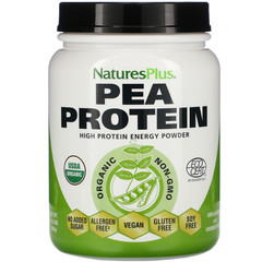 Nature's Plus, протеиновый порошок из органического гороха, 500 г (1,10 фунта)
