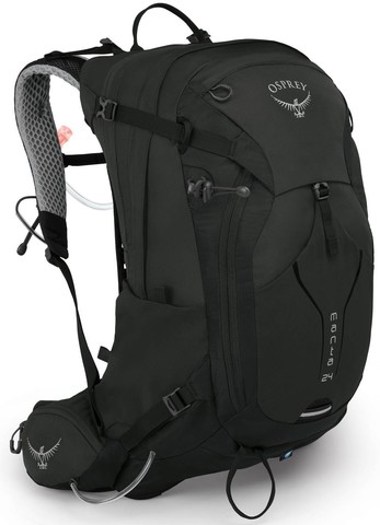 Картинка рюкзак туристический Osprey Manta 24 Black - 1