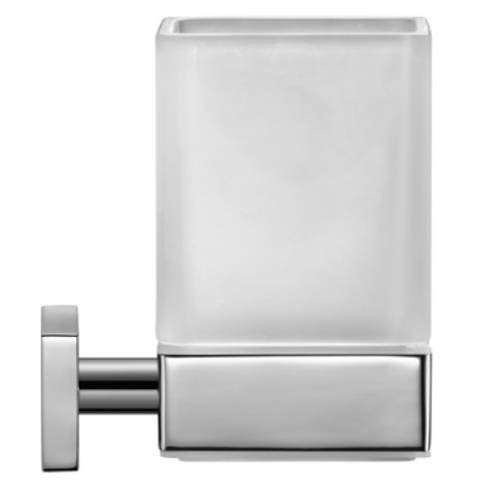 Duravit Karee Подвесной стакан, мат.колба, цвет держателя: хром 99511000