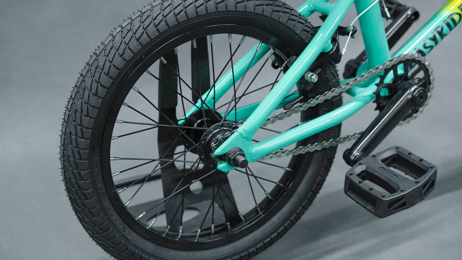 EasyRider 16" желтый/бирюзовый - BMX | iRide shop фото 4