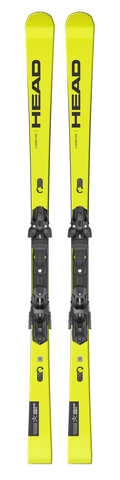 Горные лыжи HEAD WC Rebels e-Speed Pro WCR 14 с креплениями FREEFLEX ST 14 BRAKE 85 [A] yellow/black