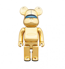 Мишка Bearbrick Sorayama 1000% Gold