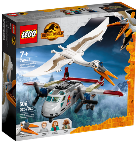 Конструктор LEGO Jurassic World 76947 Кетцалькоатль: нападение на самолёт