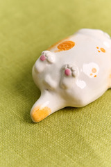 Интерьерная керамическая фигурка 