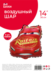 К Мини-фигура, Гоночная машинка, 14''/36 см, 5 шт. (В упаковке)