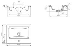 AVK2. Тумба напольная, 2 Двери, 600, коллекция Ирма Como 60 Дуб Крафт Золотой, Графит древесный)