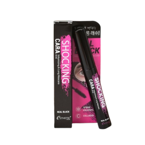 Esthetic House Shocking cara volumizing&long mascara Тушь для ресниц черная