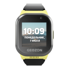 Смарт-часы  детские часы Geozon LTE yellow-black