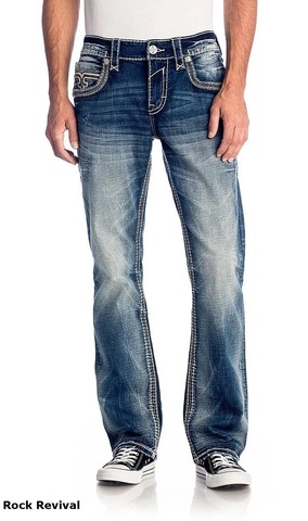 Rock Revival | Джинсы мужские JOSUE B202 BOOT RP2322B202 перед