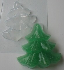 Форма для шоколада пластиковая Елочка