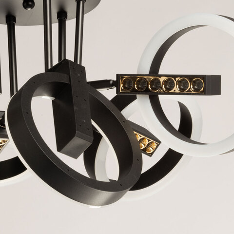 Потолочная светодиодная люстра De City Драйв 377014006