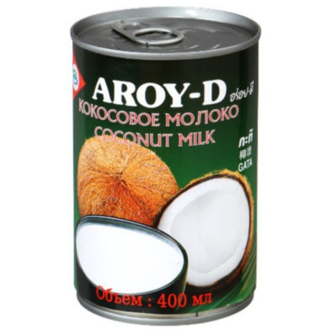 Кокосовое молоко 60% 400мл AROY-D