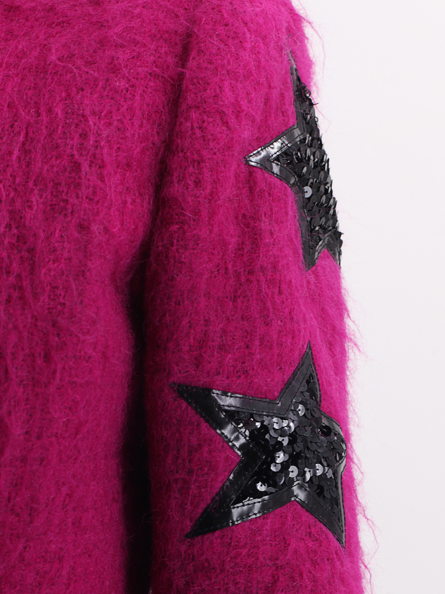 Яркий жакет Givenchy из мохера, 38 размер