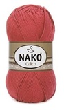 Пряжа Nako Calico 12396 чайная роза