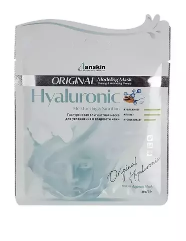 Anskin Original Hyaluronic Modeling Mask Альгинатная маска