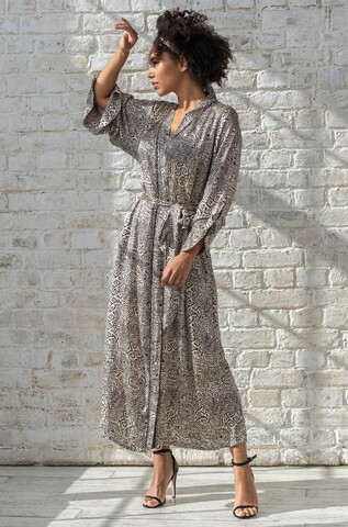 Женский длинный халат  Mia-Amore RUNA 3999 шёлк с вискозой
