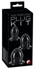 Набор растягивающих анальный вход пробок Anal Stretching Plug Kit - 