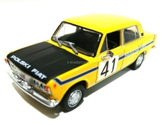 Fiat 125P Rajdowy Rallye #41 Rally 1:43 DeAgostini Kultowe Auta PRL-u