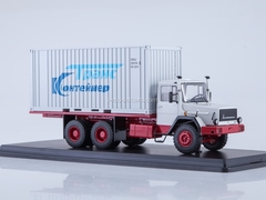 Magirus 290D container white-red 1:43 Start Scale Models (SSM)