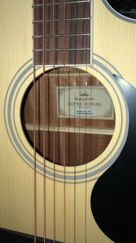 KEPMA D1C Natural Matt акустическая гитара, цвет натуральный