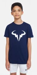 Детская футболка Nike Court Dri-Fit Tee Rafa B - obsidian