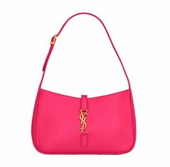Сумка Saint Laurent Le 5 à 7 Hobo розовый