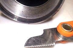 Перо вилки для Kawasaki ZRX 1200 2001-2004, 43мм*610мм