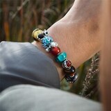 Бусина "Жемчужный цветок"