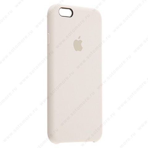 Накладка Silicone Case для Apple iPhone 6s/ 6 светло-серый