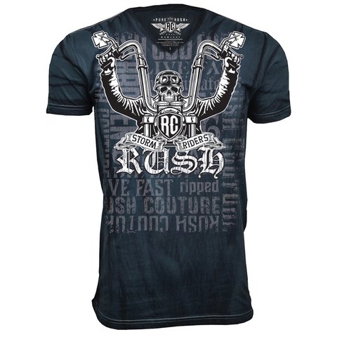 Rush Couture | Футболка мужская RIDERS OF THE STORM VINTAGE NEW RC147 перед