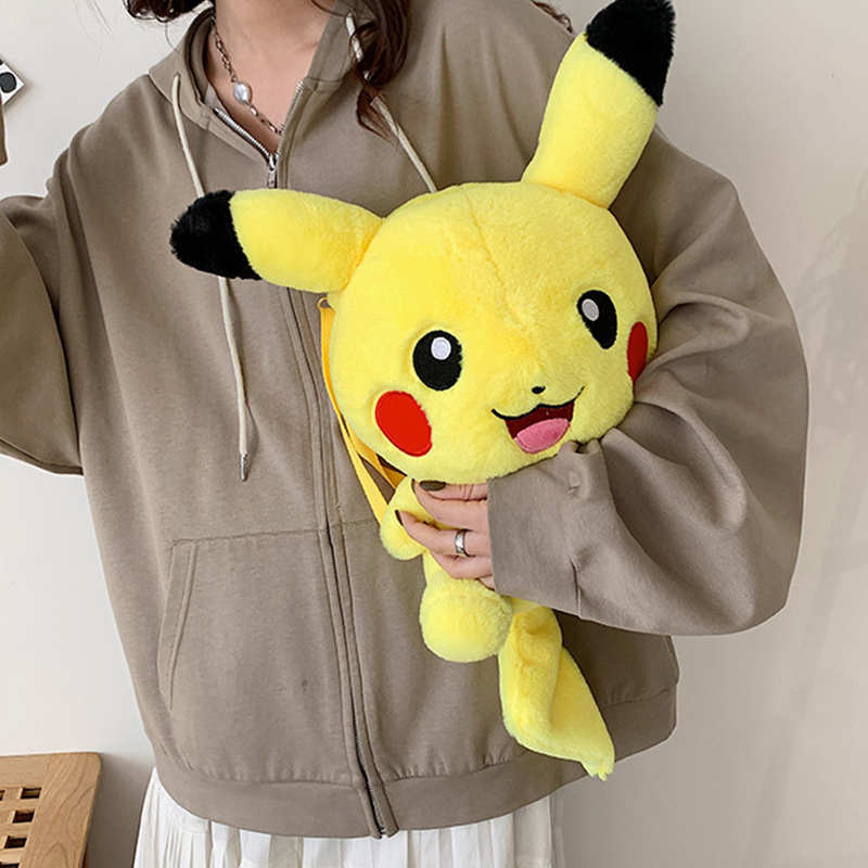 Мягкая игрушка Пикачу 35 см. Игрушка-подушка Pikachu