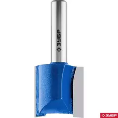 ЗУБР 24 x 25 мм, хвостовик 8 мм, фреза пазовая прямая, Профессионал (28753-24-25)