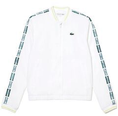 Женская теннисная куртка Lacoste Recycled Fiber Stretch Tennis Jacket - white