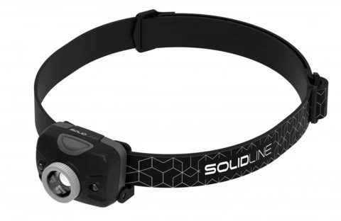 Фонарь налобный Led Lenser Solidline SH2, чёрный, светодиодный, AAAx3 (502203)
