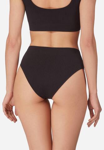 Бесшовные трусы слип в рубчик с высокой талией WHB 001 Teksa