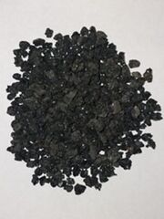 Мульча Черный кристалл фракция 1-5 мм 25кг