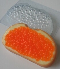 Форма для шоколада пластиковая Икра красная