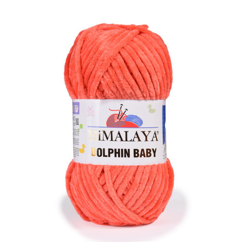 Пряжа Himalaya Dolphin Baby арт. 80312 коралл