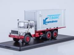 Magirus 290D container white-red 1:43 Start Scale Models (SSM)