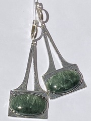 Дейзи (серьги  из серебра)