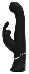 Черный вибратор-кролик G-Spot Stroking Vibrator - 24,2 см. - 