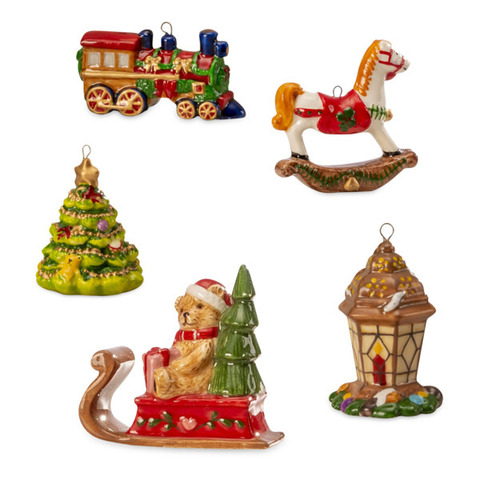 Набор елочных украшений 5шт Lamart Вокруг елки