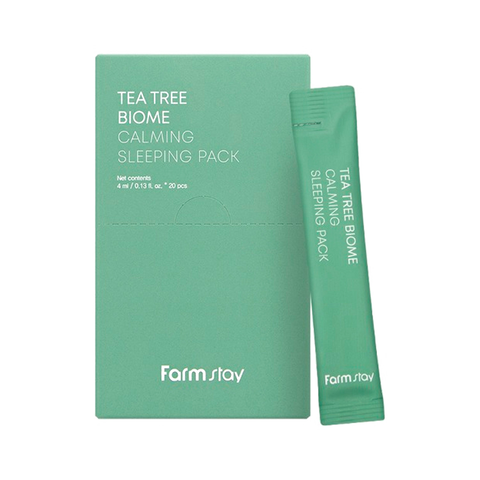 Farm Stay Tea Tree Biome Calming Sleeping Pack ночная маска для лица с экстрактом чайного дерева