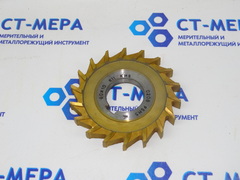 Фреза 3-хсторонняя 80х10х27 KII Р6М5 0208 z=18 прямозубая с напылением КиБ