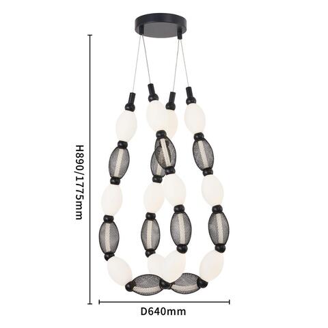 Подвесной светодиодный светильник Favourite Perler 4560-2PC