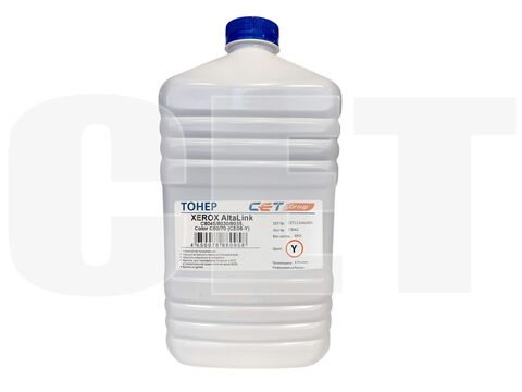 Тонер CE08-Y (CPT) для XEROX AltaLink C8045/8030/8035, Color C60/70 (Japan) Yellow, 630г/бут, (унив.), CET111042630