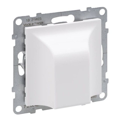 Вывод кабеля без клемм. Цвет Белый. Legrand серия SUNO. 721142