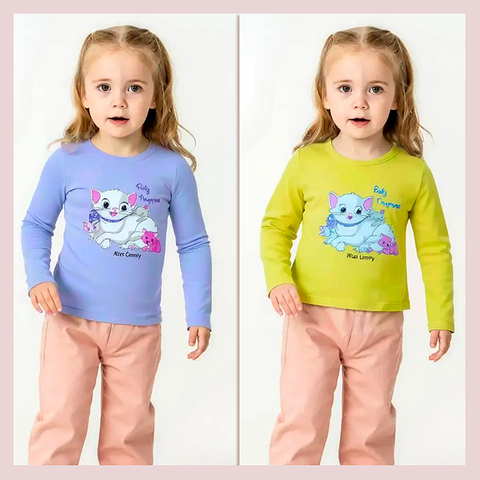 Лонгслив хлопок д (2-5) 251030-TR1029