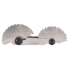Резьбомер M/MF/Whitworth/G 58шт H-Tools 05001040